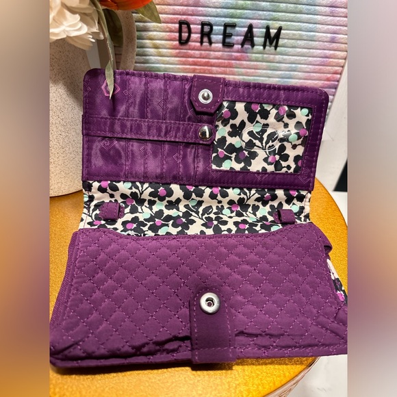 Vera Bradley Women's Cotton Frannie Crescent Crossbody Purse- NWOT - Picture 5 of 14